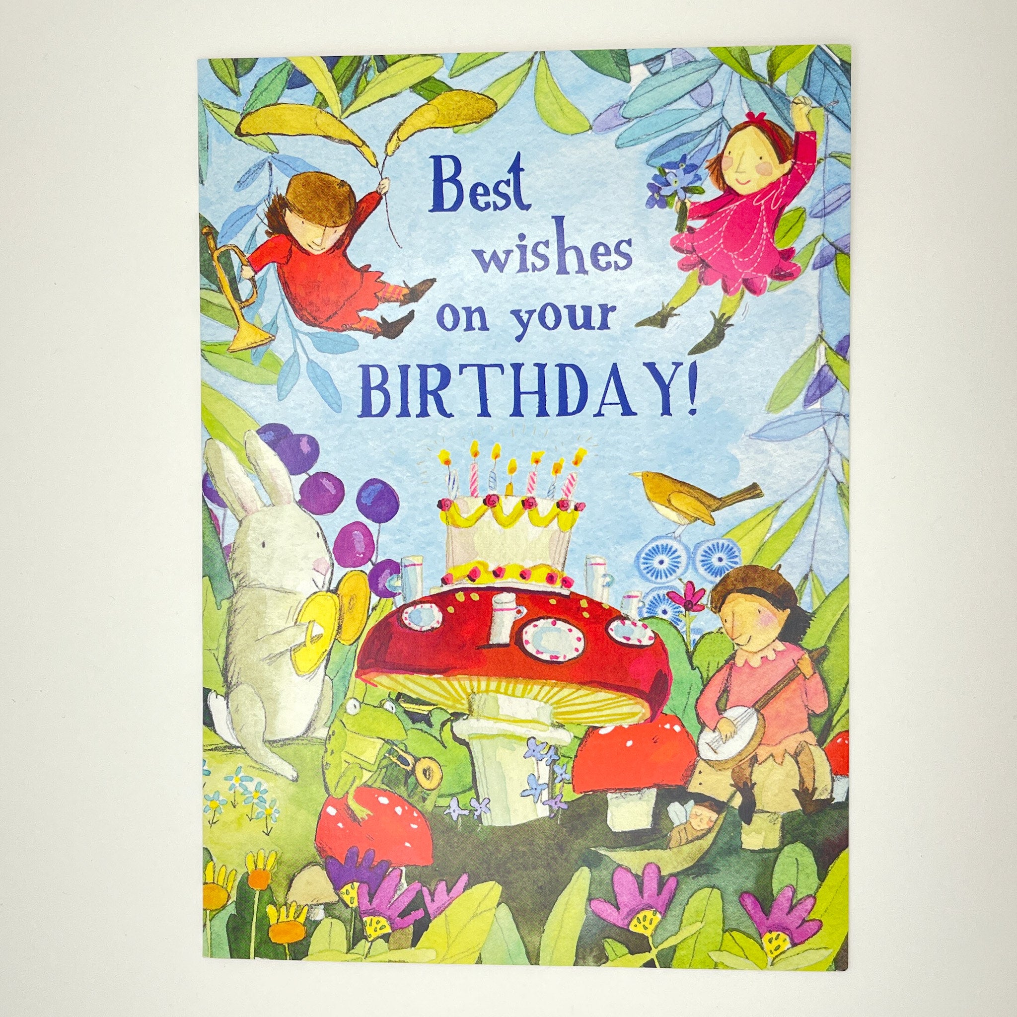 Fairyland Birthday Party Card