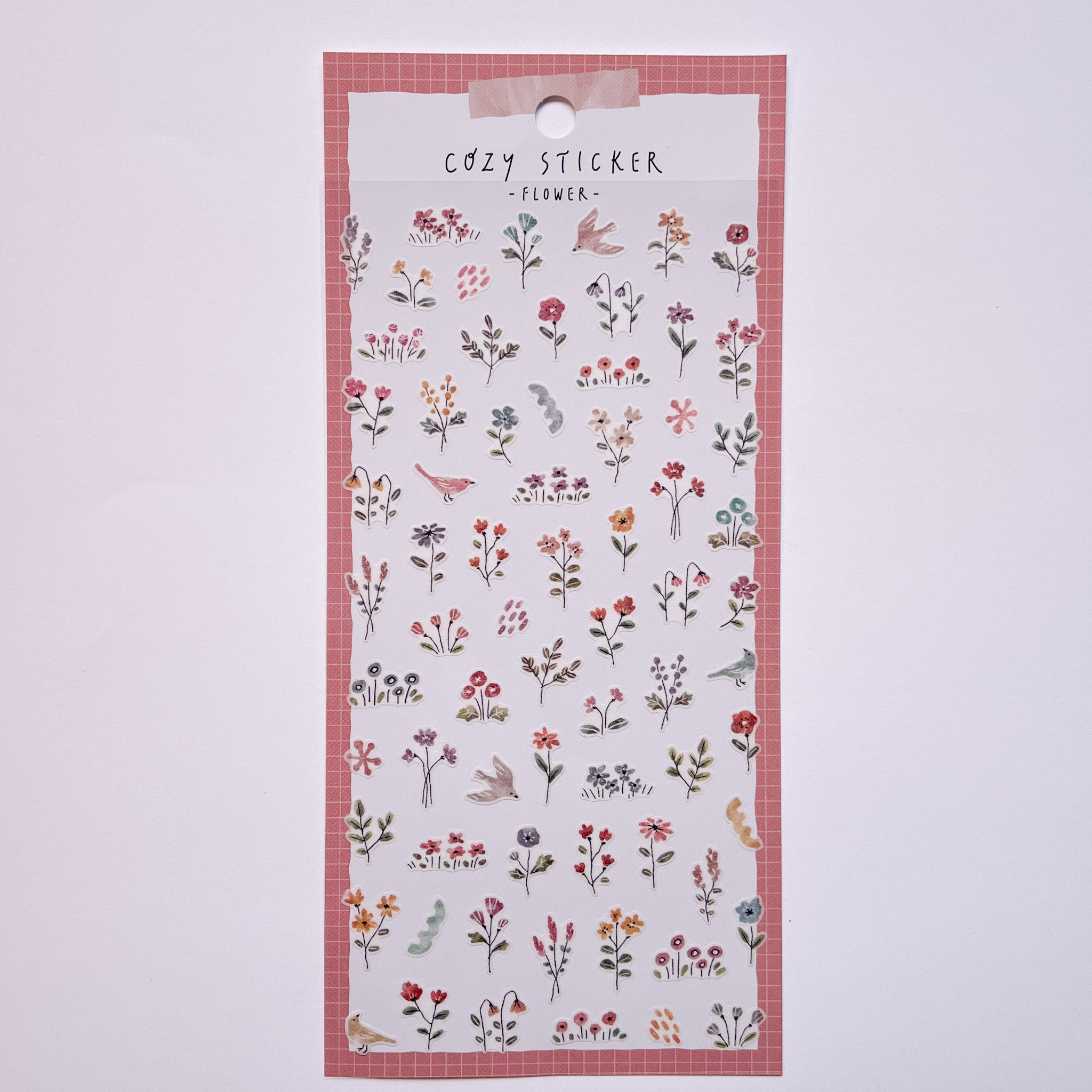 Delicate Flower Sticker Sheet