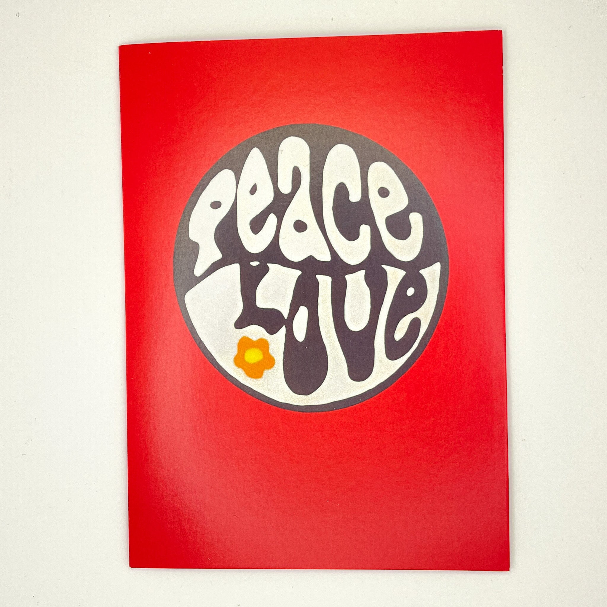 Peace with Flower Card