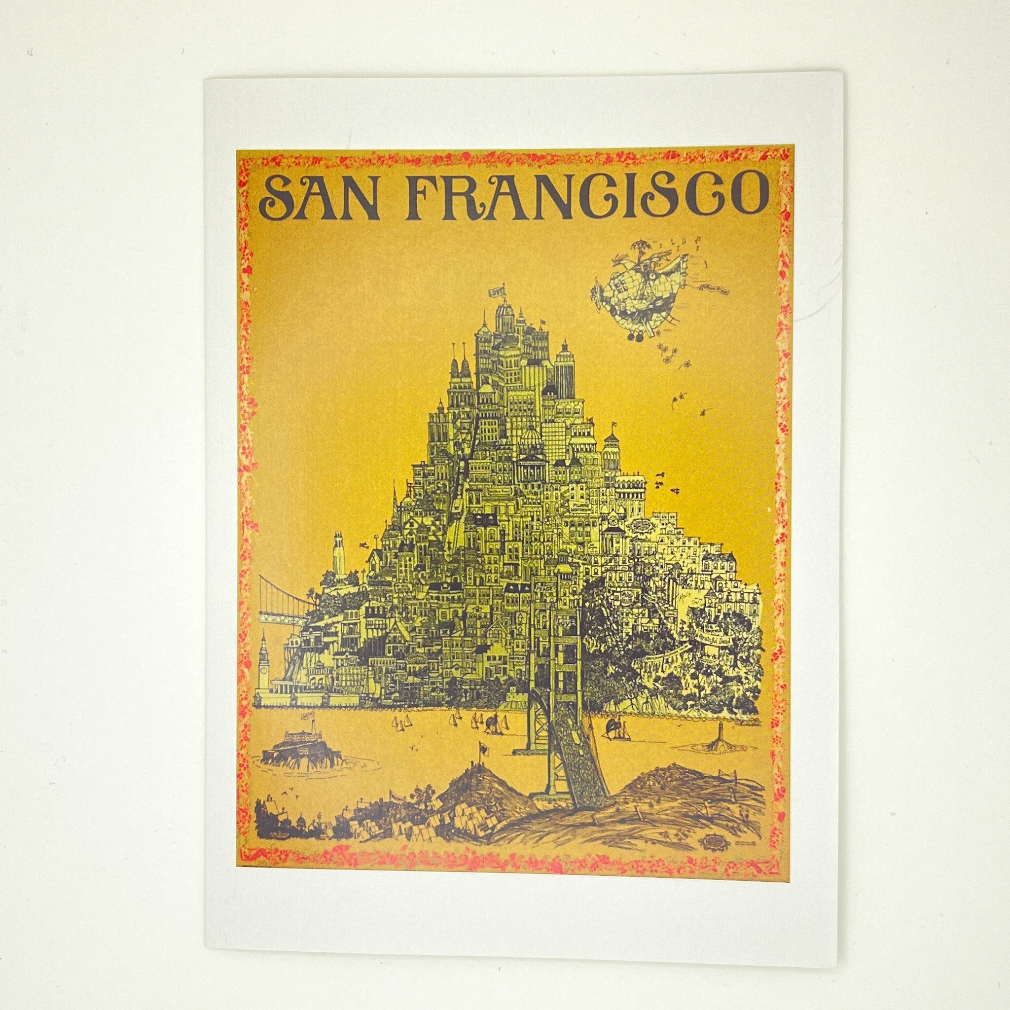 San Francisco Christmas Tree Card