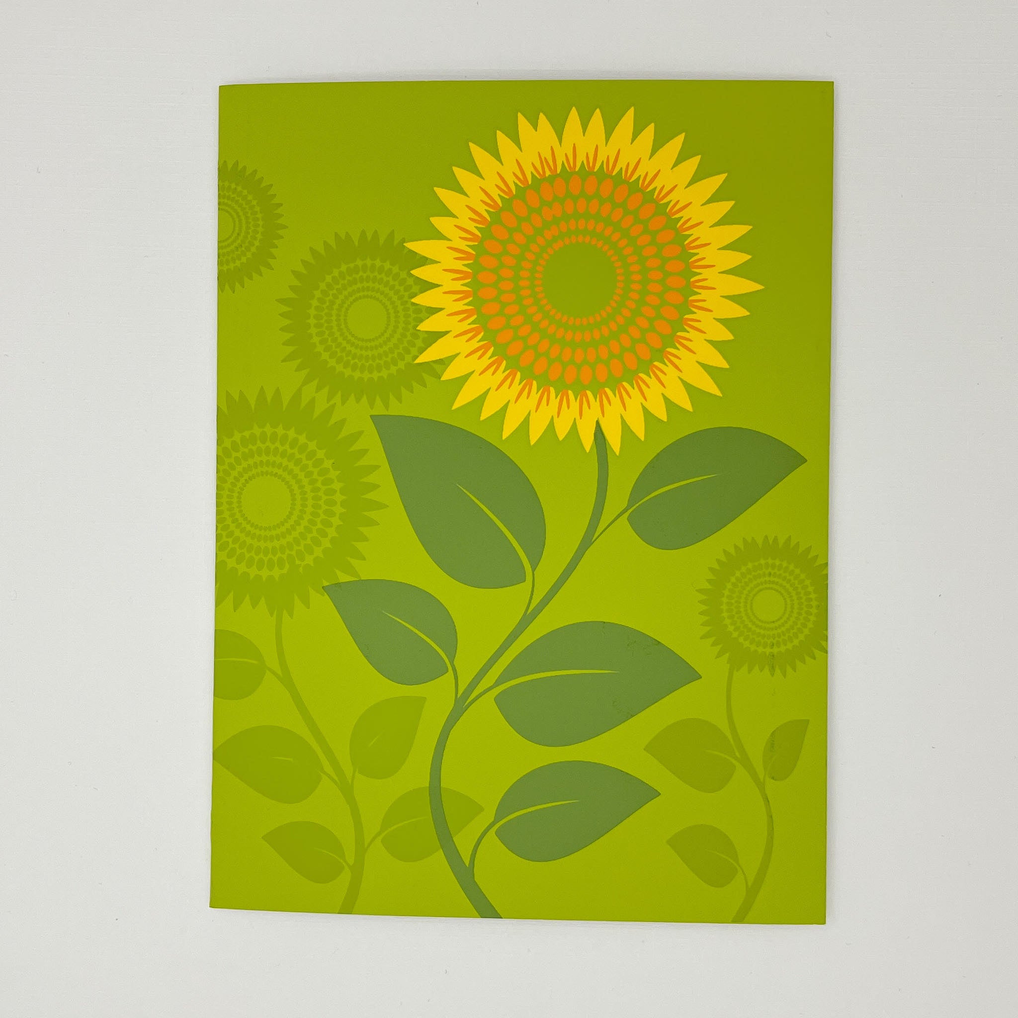Get Well Sunflower Card