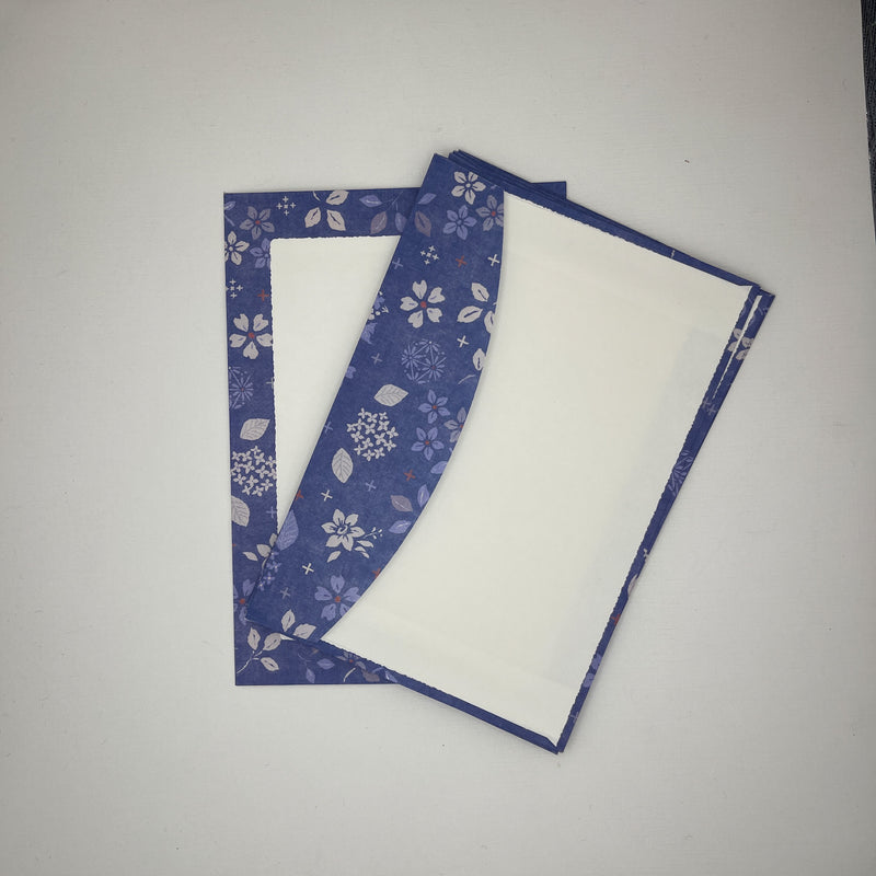 Blue Pattern Stationery from Japan