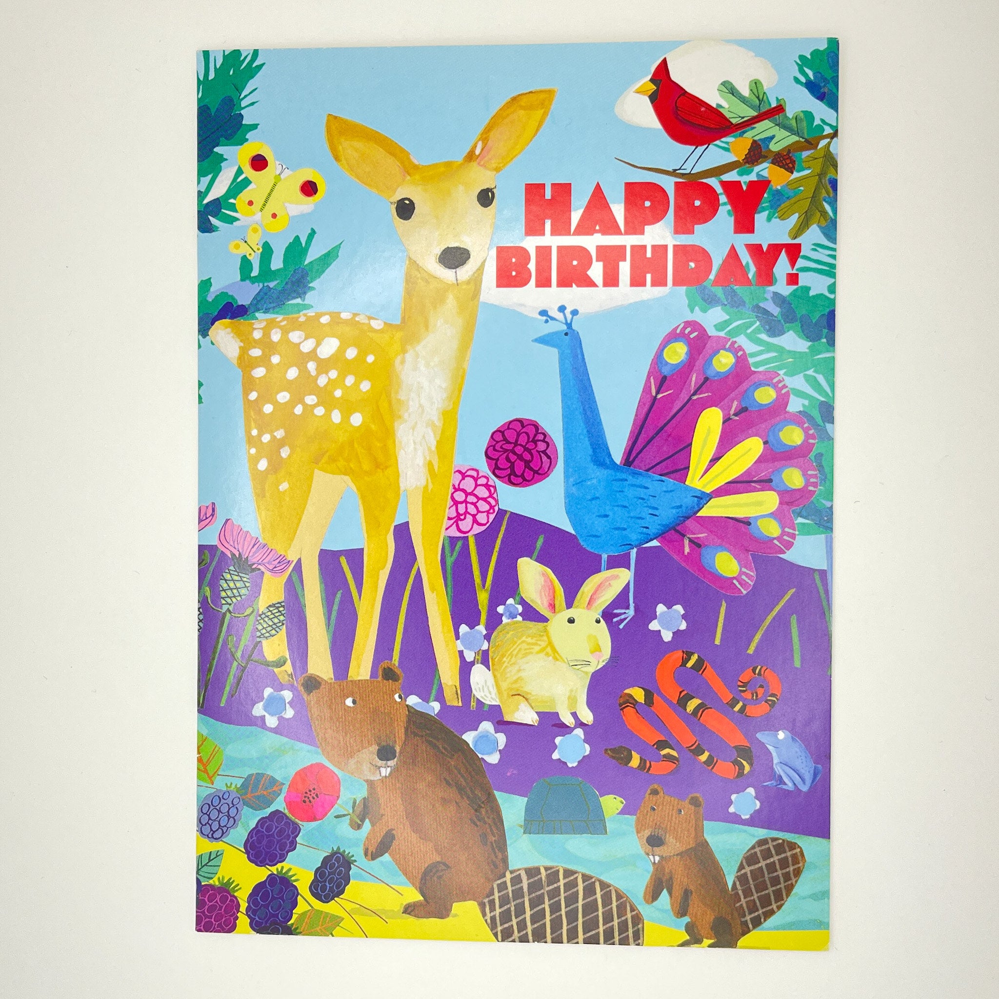 Forest Animal Birthday Card