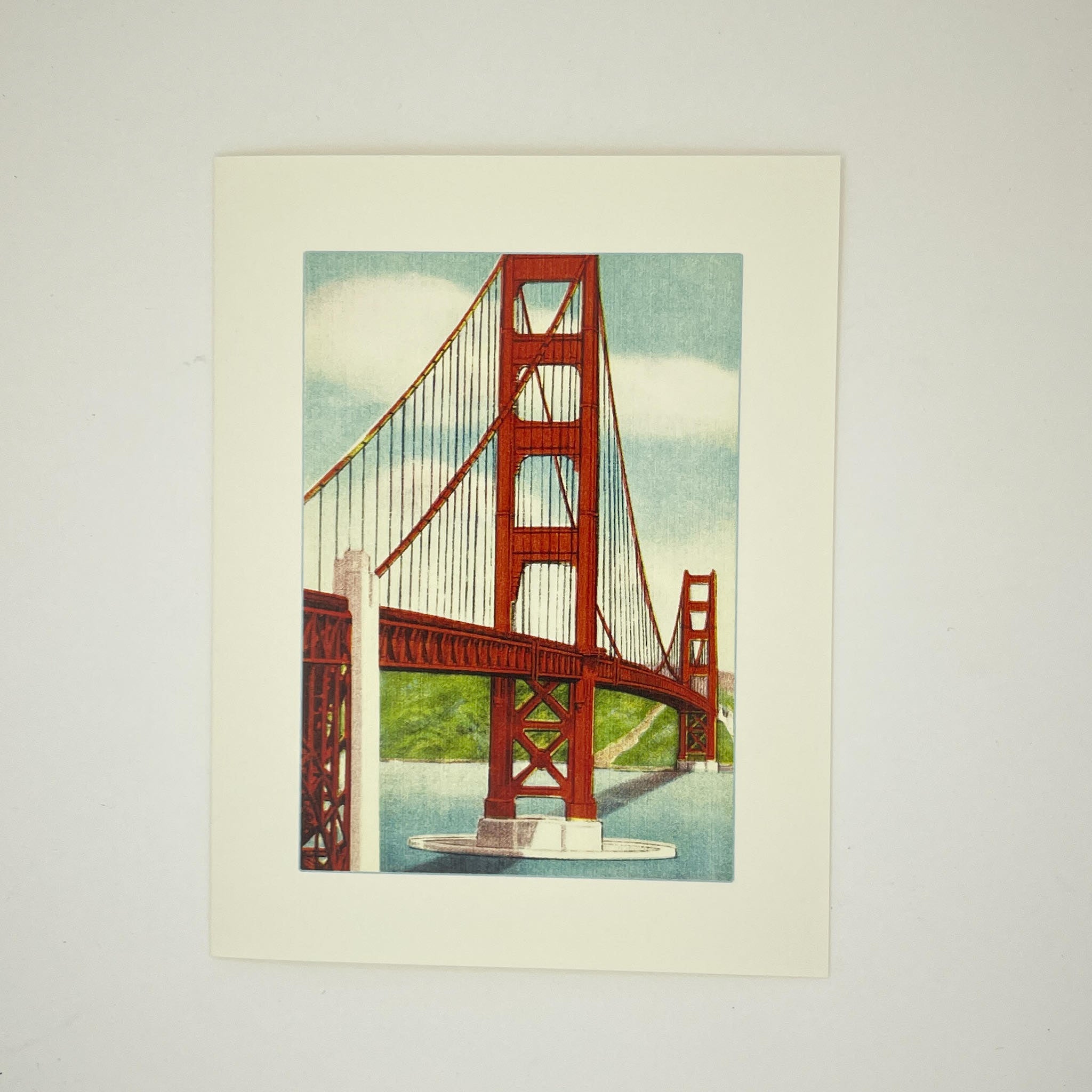 Golden Gate Bridge Blank Card