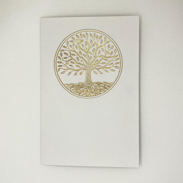 Gold Tree Card