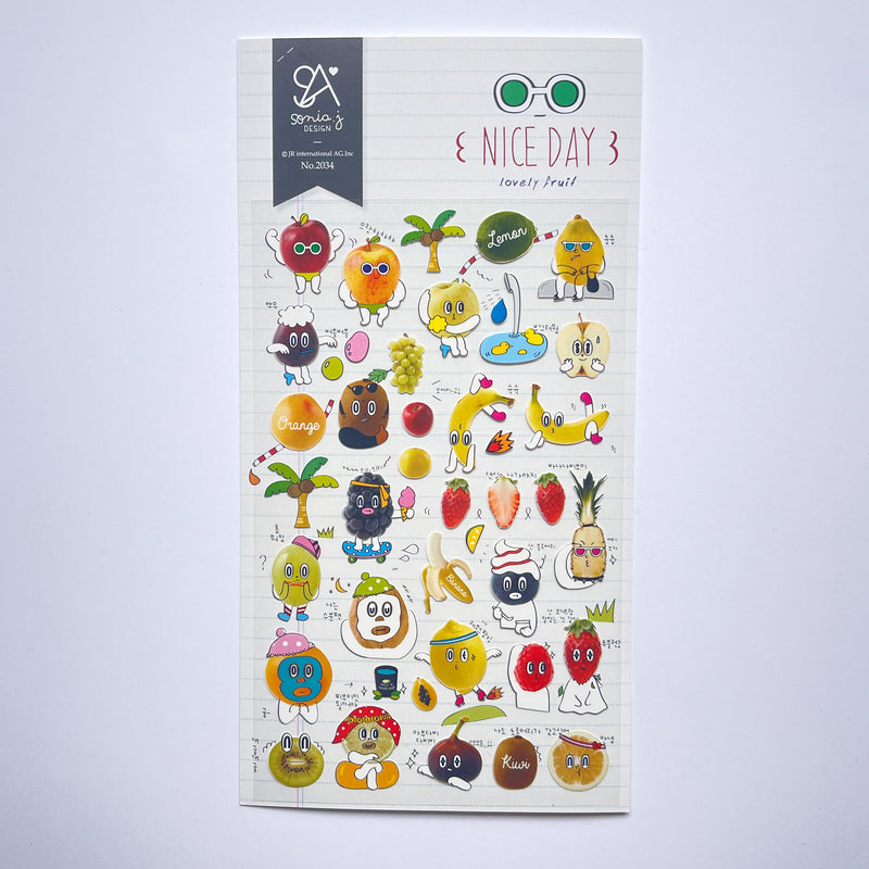 Lovely Fruit Stickers