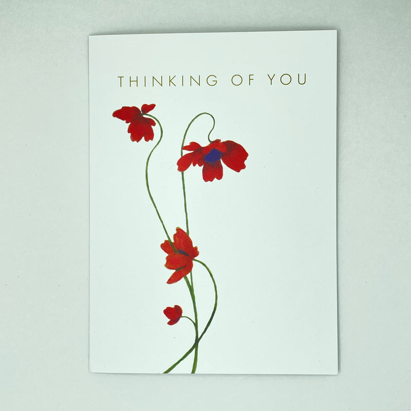 Poppies Sympathy Card