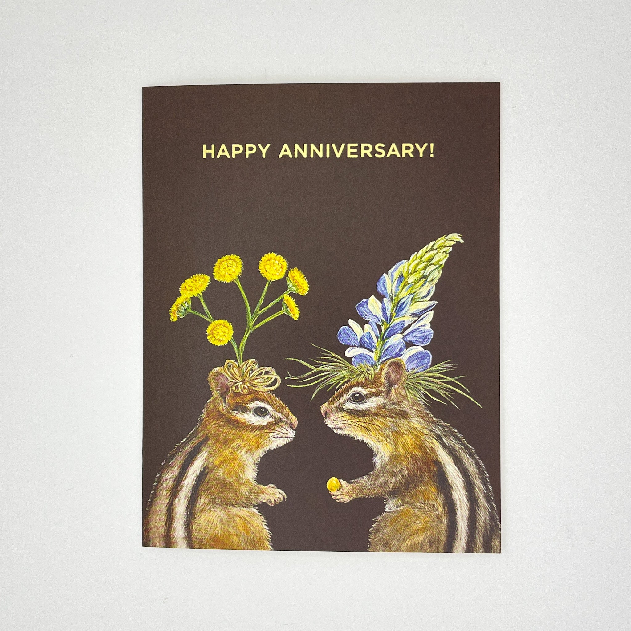 Squirrel Anniversary Card