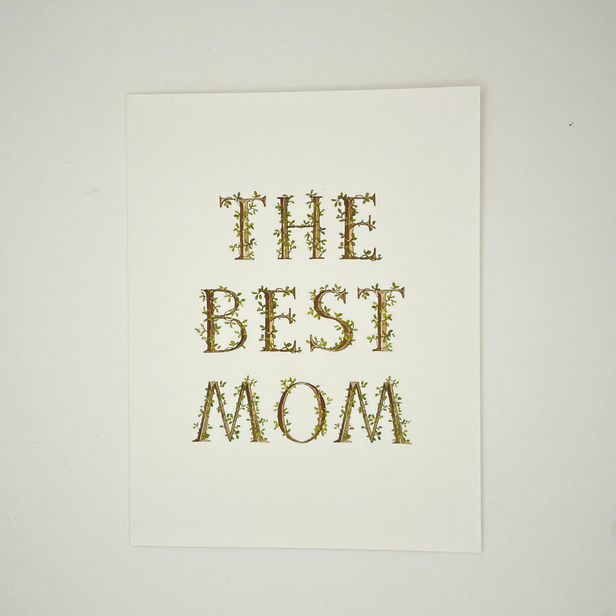 The Best Mom Mother's Day Card