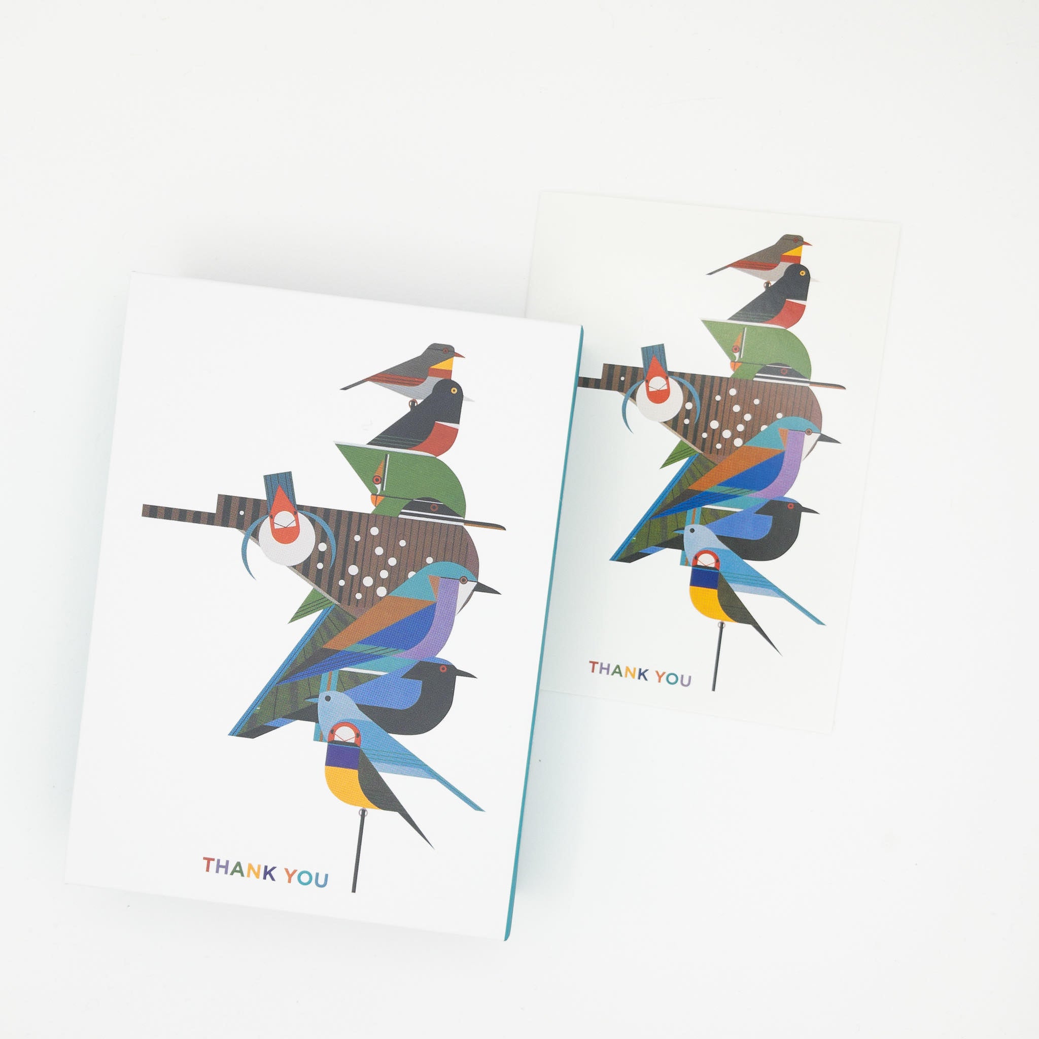 Charley Harper Rainforest Birds Boxed Thank You