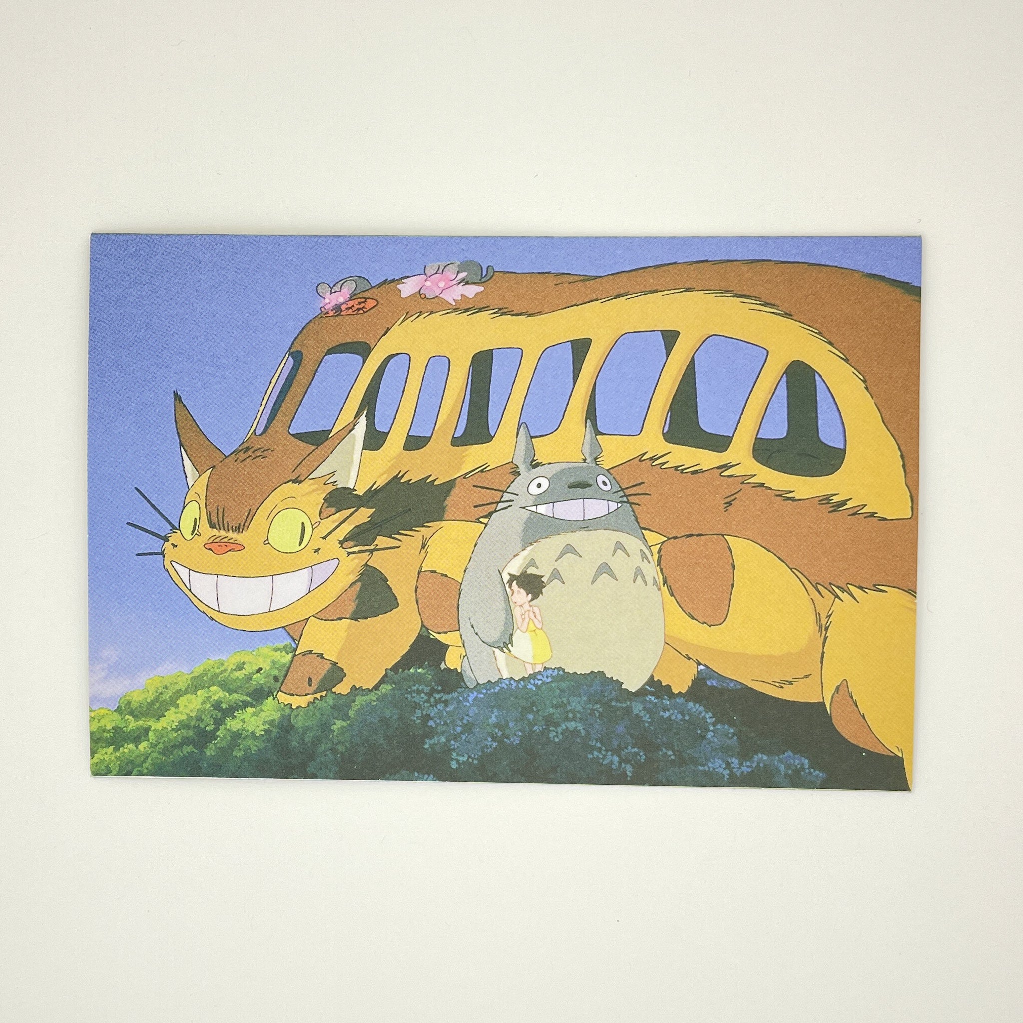 Cat Bus Totoro Card