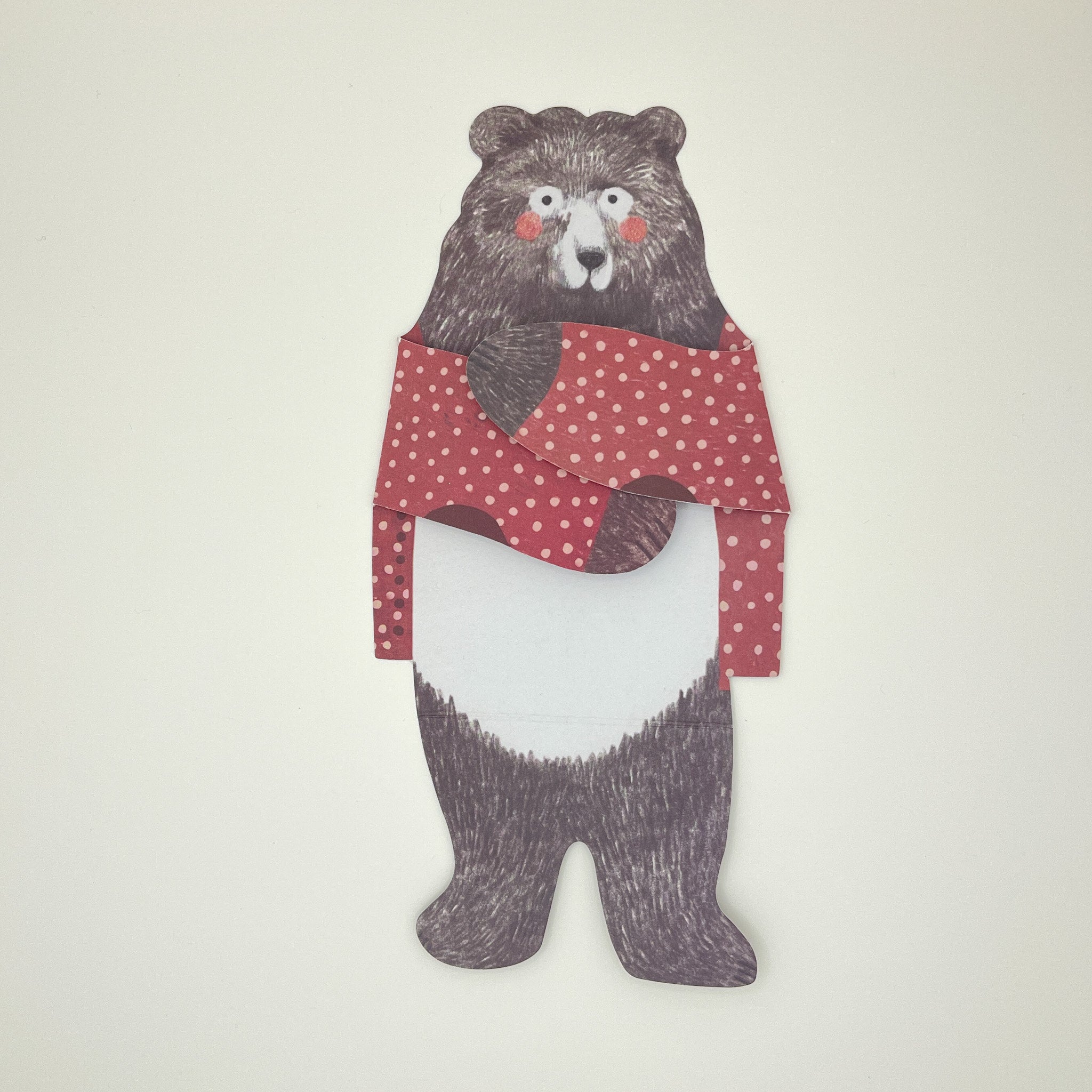 Grizzly Bear Hug Card