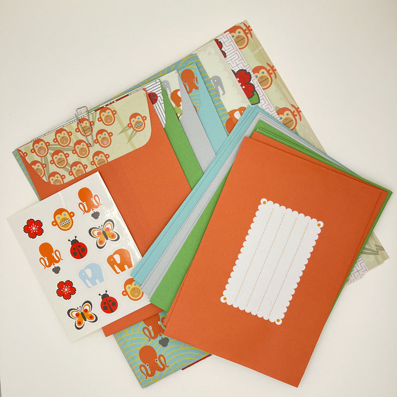 Menagerie Mix and Match Stationery