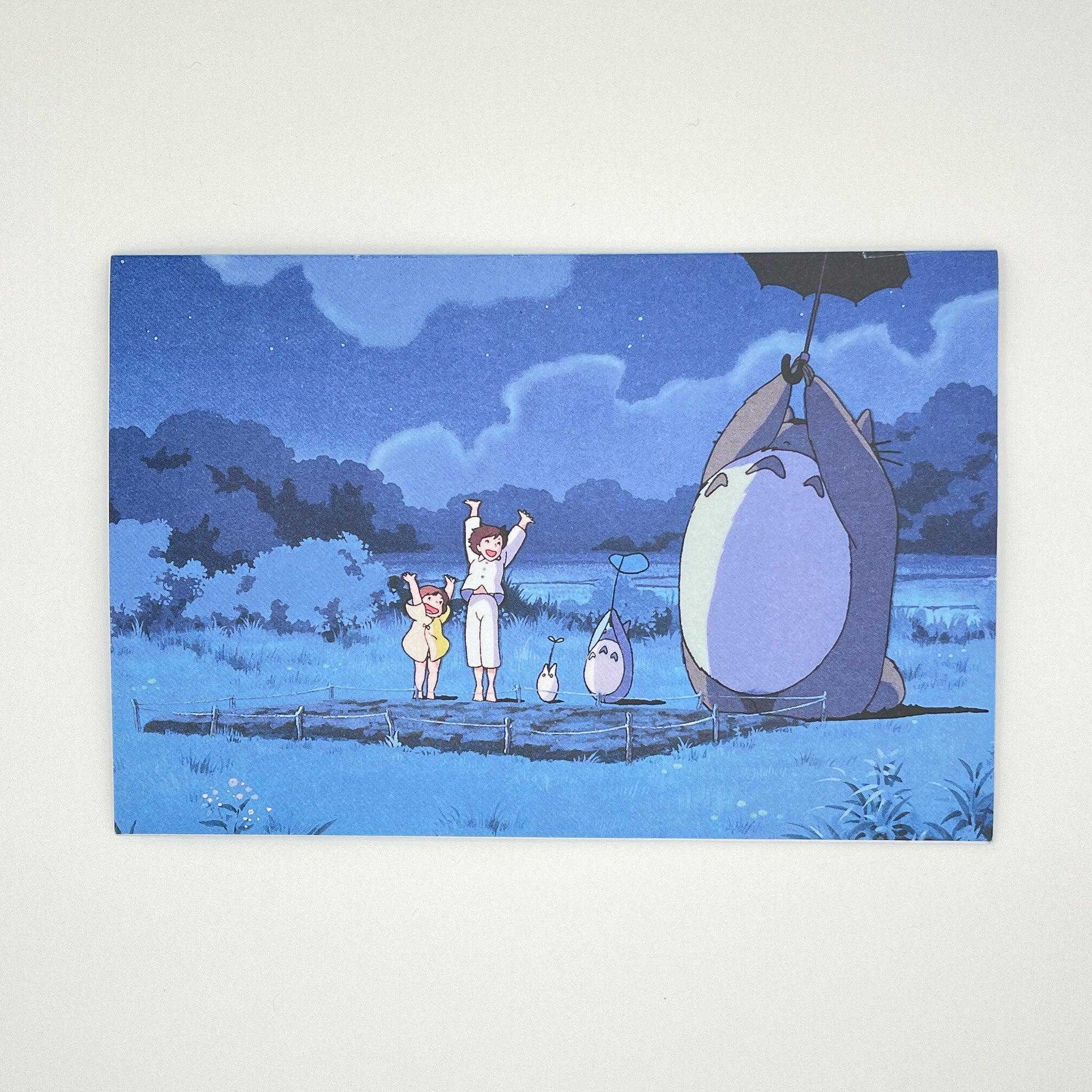 Kids and Totoro Card