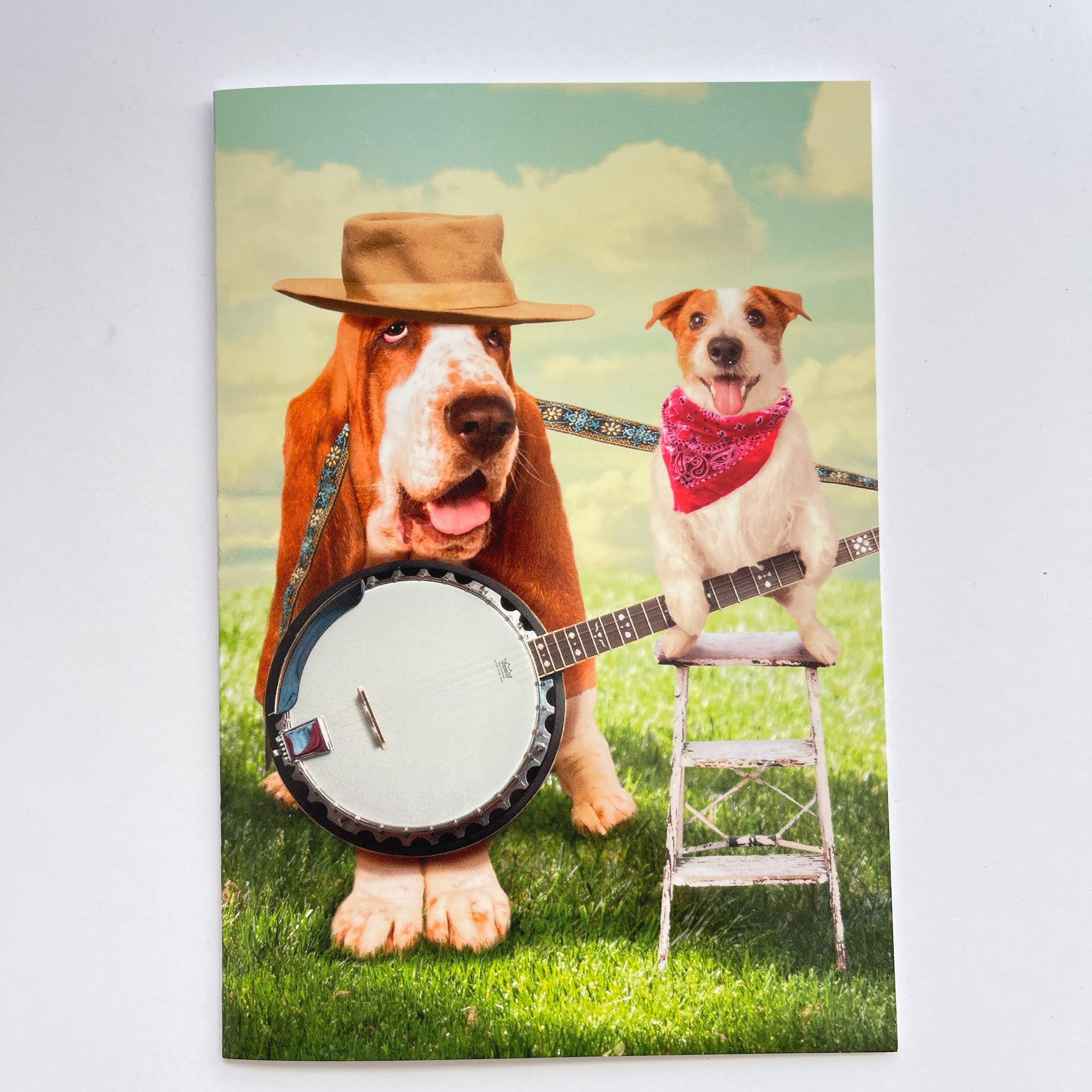 Beautiful Music Dog Anniversary Card