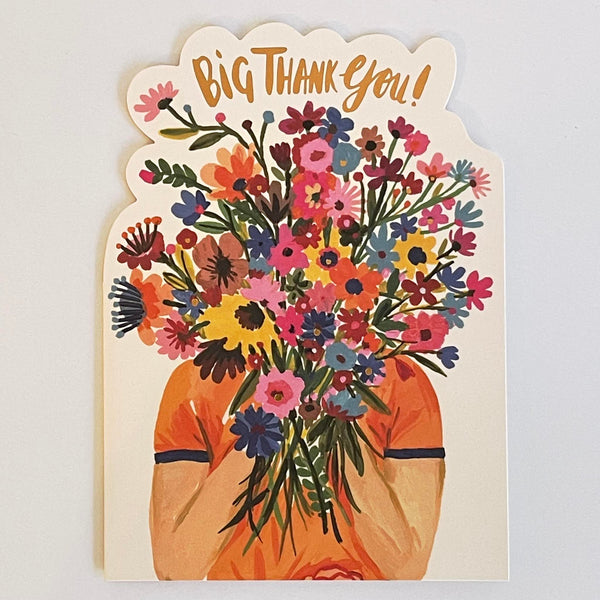 Bunch of Flowers Thank You Card