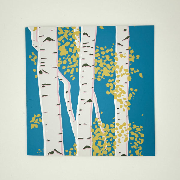 Birch Tree Card