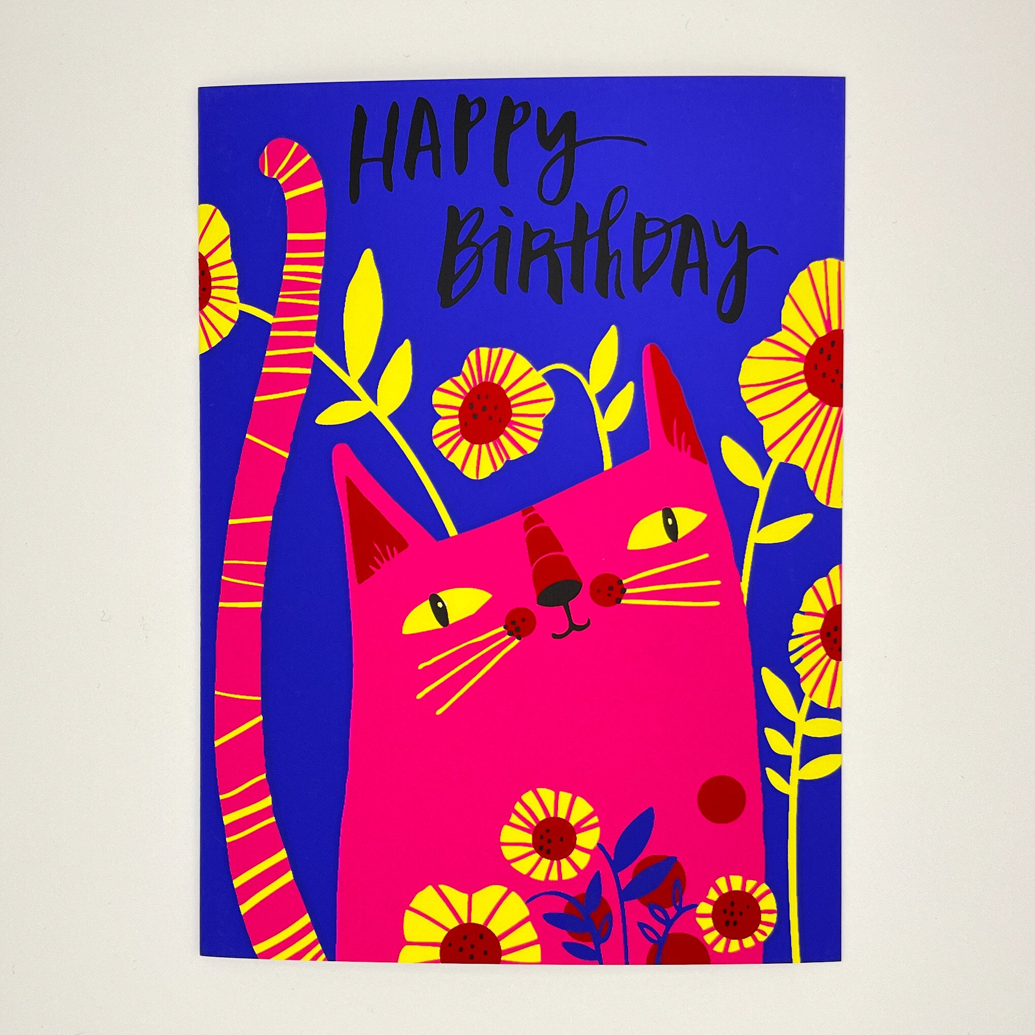 Cool Kitty Birthday Card