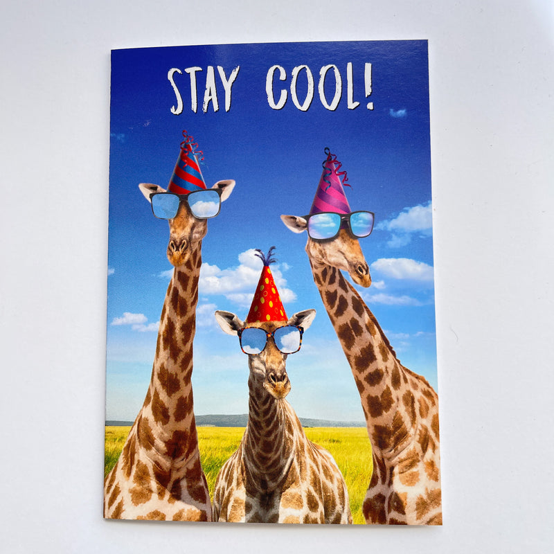 Stay Cool Giraffes Birthday