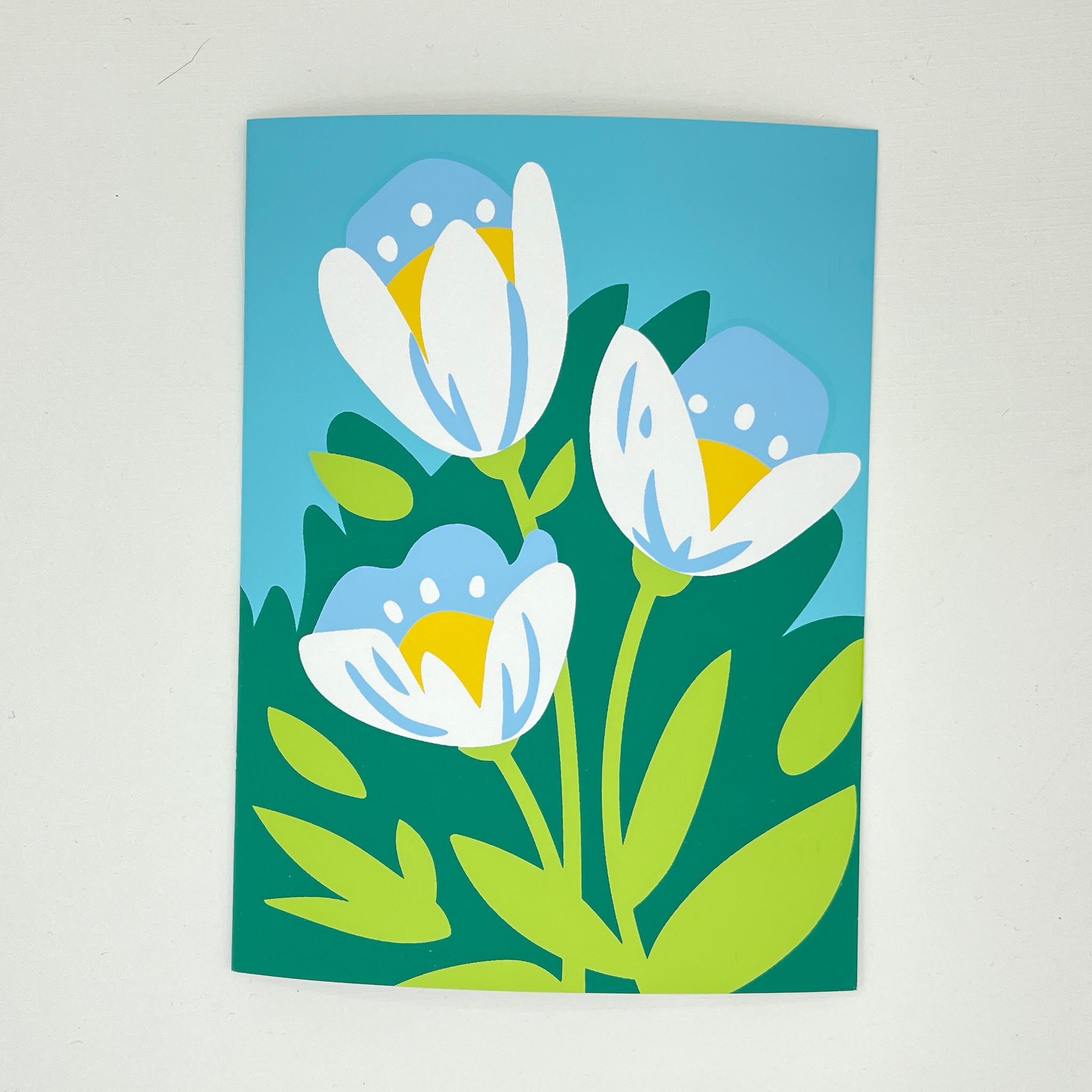 Easter Spring Tulips Card