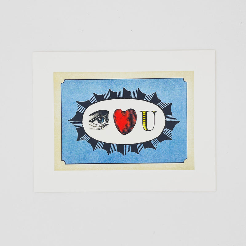 Eye Love U Card