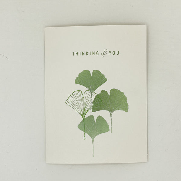 Ginko Thinking of You Card