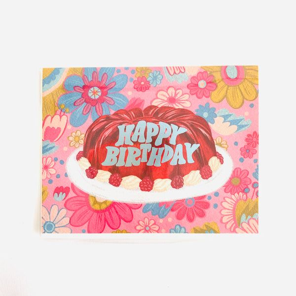 Jello Mold Birthday Card