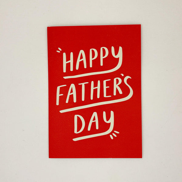 Father's Day Retro Type Card