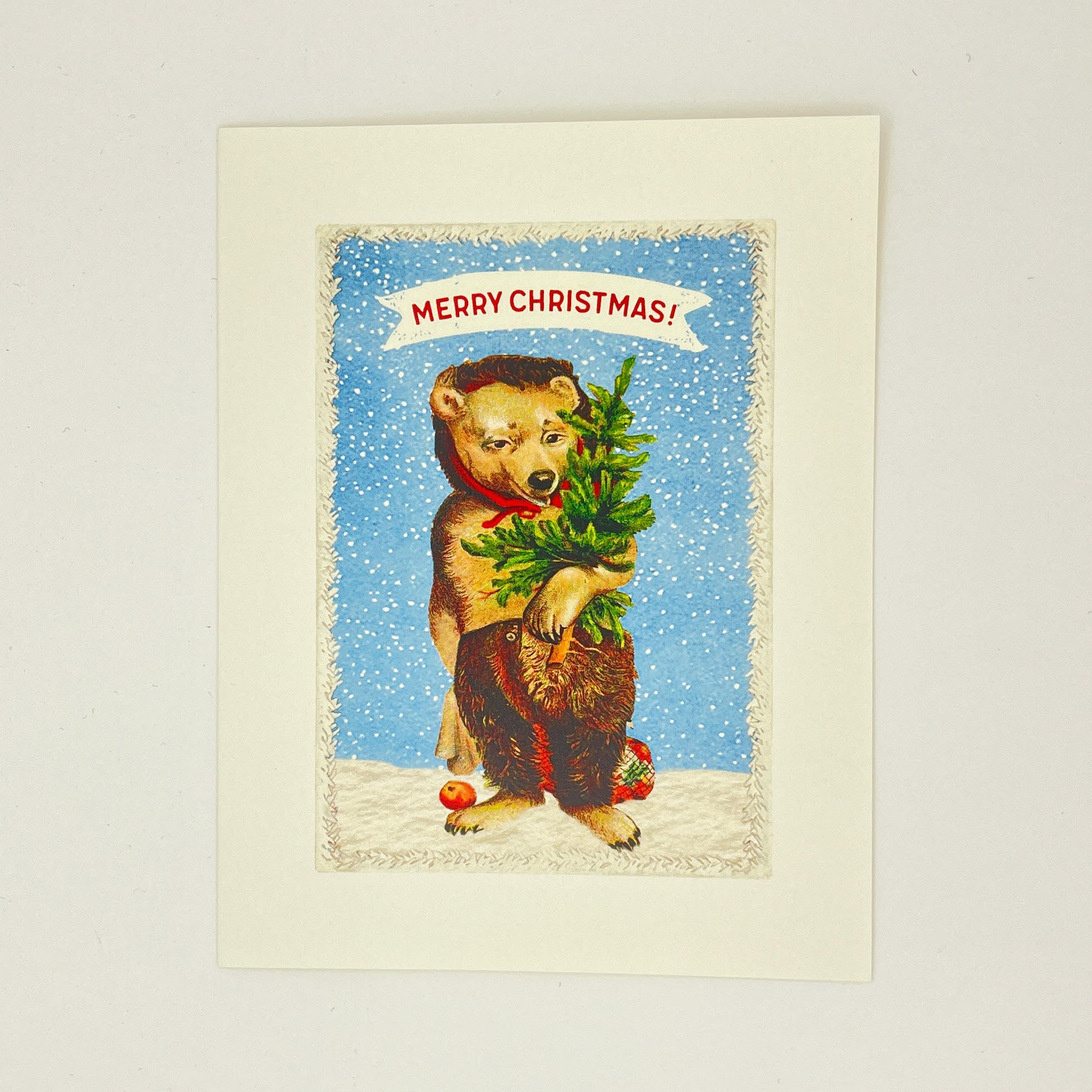 Merry Bear Christmas Card