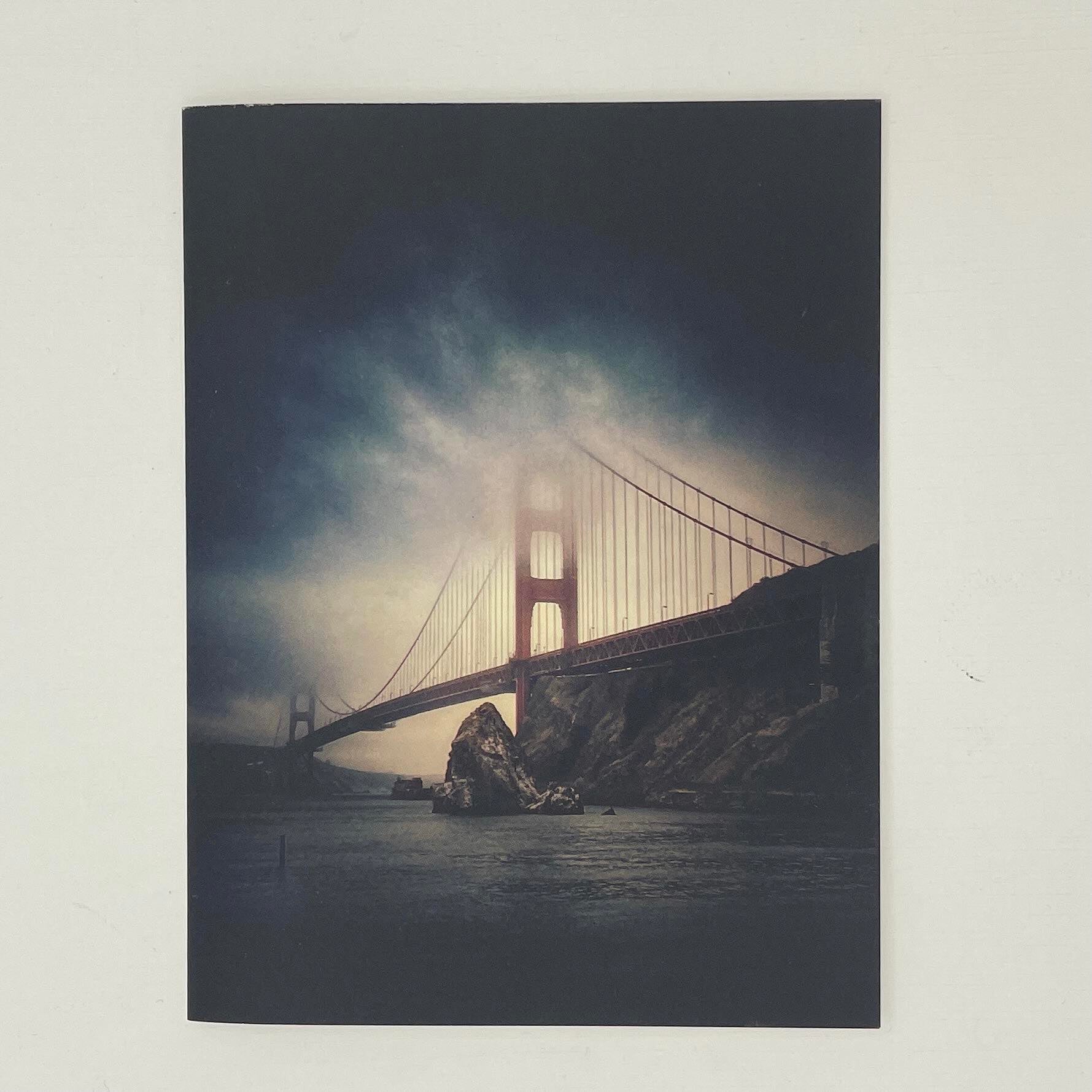 Hugh Shurley "Fog at Golden Gate" Card