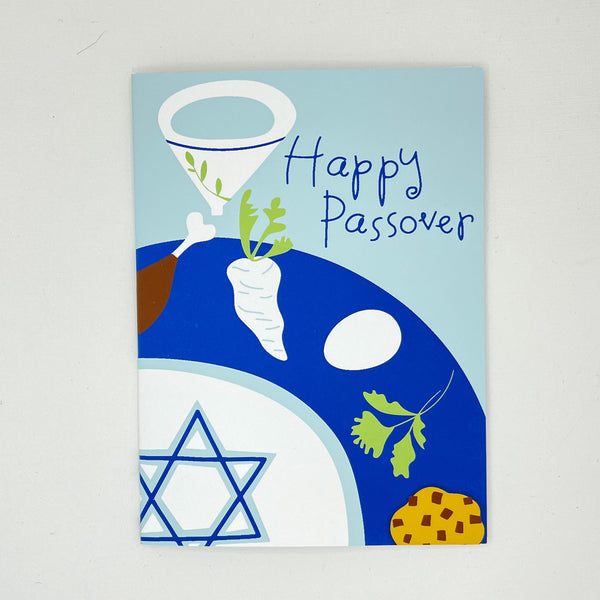 Passover Seder Plate Card